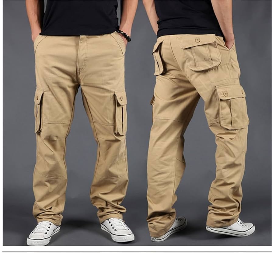 RAW Lightweight Outdoor Hiking Pants – Multi-Pocket Utility Trousers